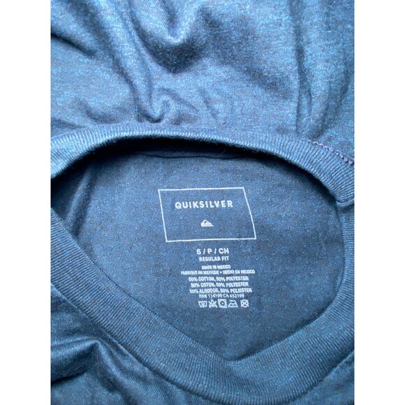 Quicksilver Blue Blend Shirt - Comfortable and Stylish - Picture 3 of 4